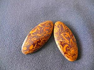 яшма мириам (ракушечник) пара 5х17х37